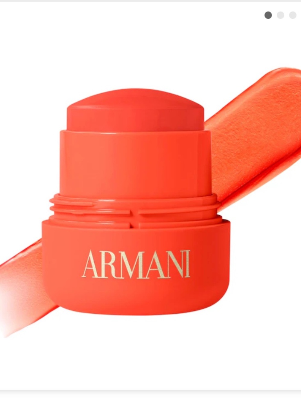 Giorgio Armani Dolci Makeup Blush Balm Shade 3